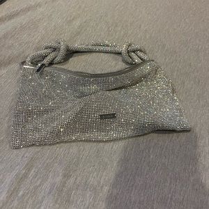Cult Gaia rhinestone nano bag